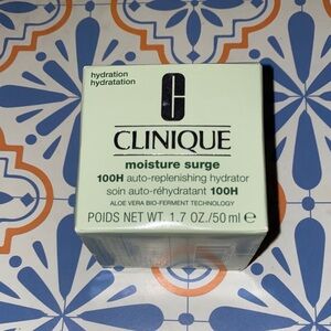 Clinique Moisture Surge 100H Hydrator - Light Pink Size 1.7 OZ.